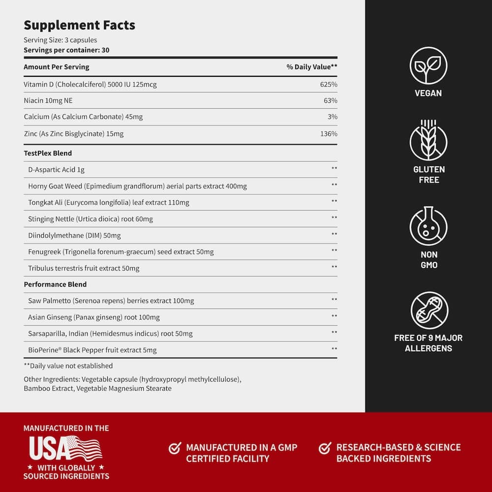 Ultimate Men's Trio - "Big Boy" Bundle (90ct Bottles)