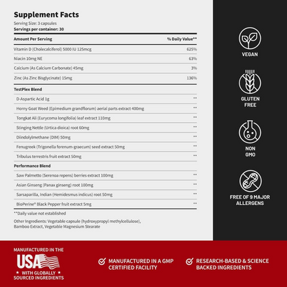 Ultimate Men's Trio - "Big Boy" Bundle (90ct Bottles)